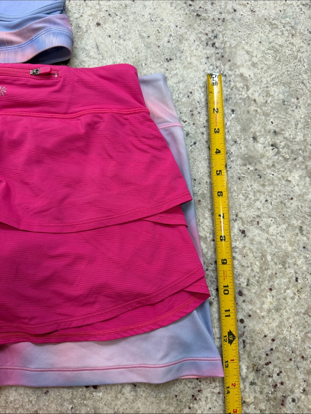 Athleta Girls Skorts Shorts Sports Bra Bundle Pink Blue Athletic Size Large 12 - Picture 9 of 10